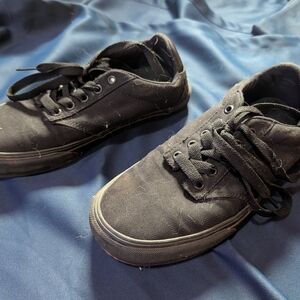 Vans Classic Black Canvas Shoes